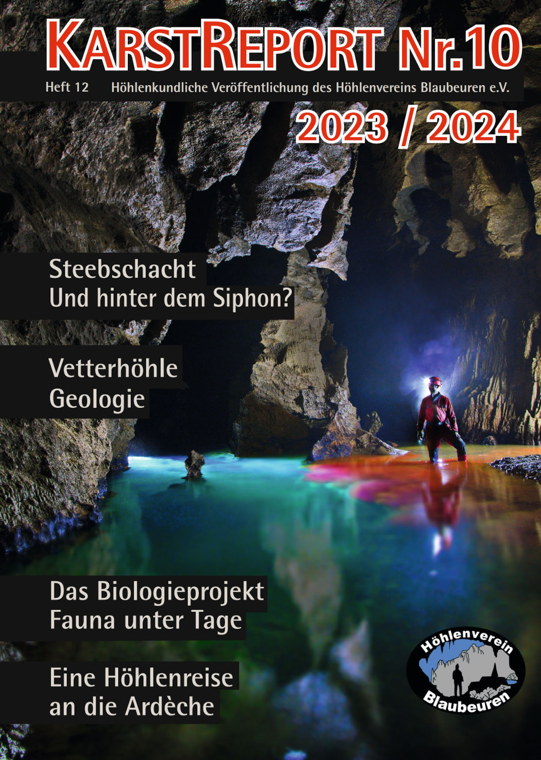 02.04.2025: Neuer Karstreport Nr. 10, 2023/2024 ist erschienen